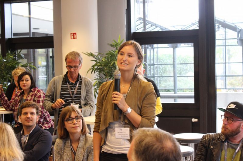 Begrüßung und Vorstellungsrunde (10/21) BarCamp Düsseldorf 2018