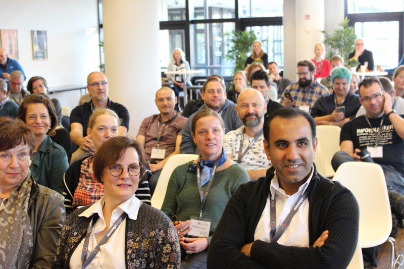 Begrüßung und Vorstellungsrunde (17/21) BarCamp Düsseldorf 2018