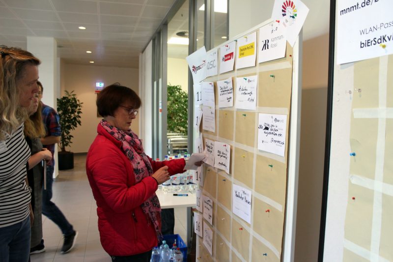 Im Zentrum der Aufmerksamkeit: Das Sessionboard (5/5)  BarCamp Köln 2018
