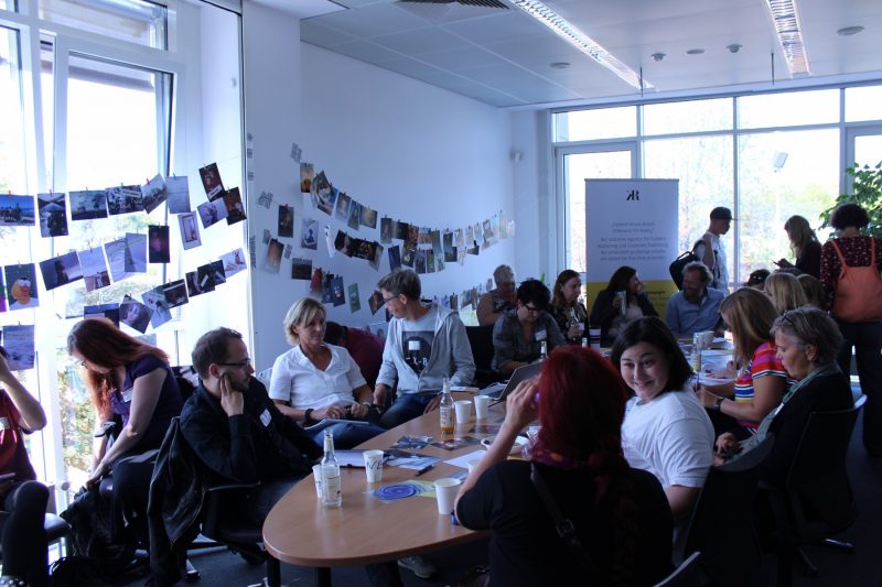 Immer volles Haus im Creativity-Track-Raum von Kammann Rossi (1/6) BarCamp Köln 2018