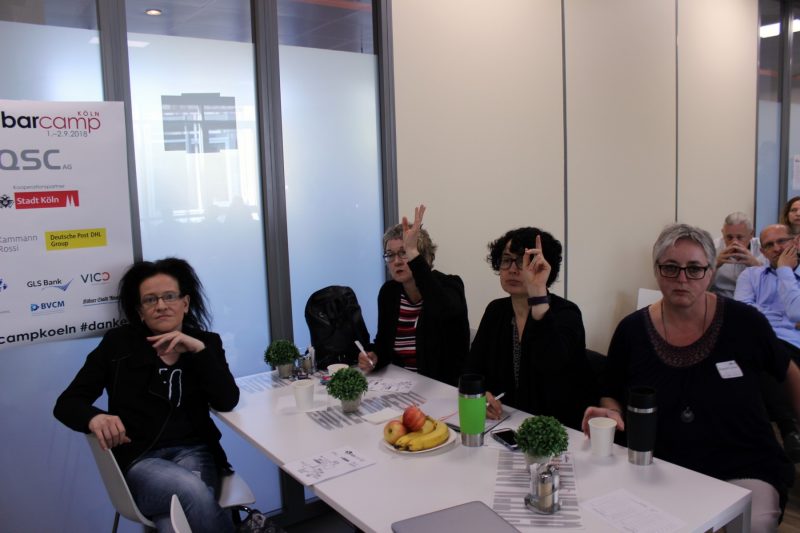 Sessionplanung (8/15) BarCamp Köln 2018
