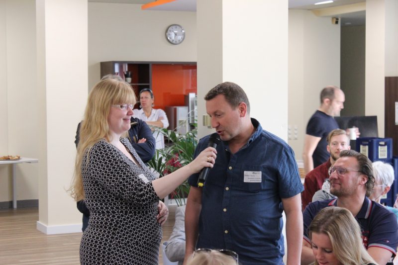 Vorstellungsrunde (1/2) BarCamp Köln 2018